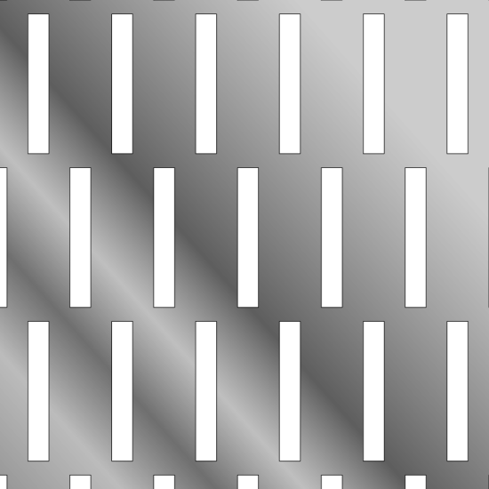 R025B10 — Ø2.5mm round hole perforated sheet