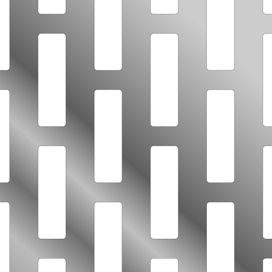 R025B10 — Ø2.5mm round hole perforated sheet