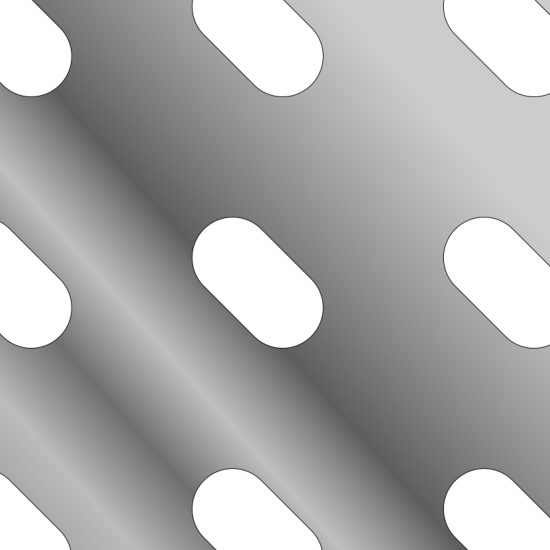R025B10 — Ø2.5mm round hole perforated sheet