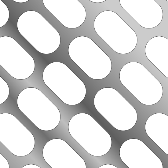 R025B10 — Ø2.5mm round hole perforated sheet