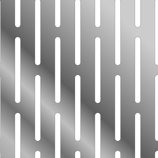 R025B10 — Ø2.5mm round hole perforated sheet