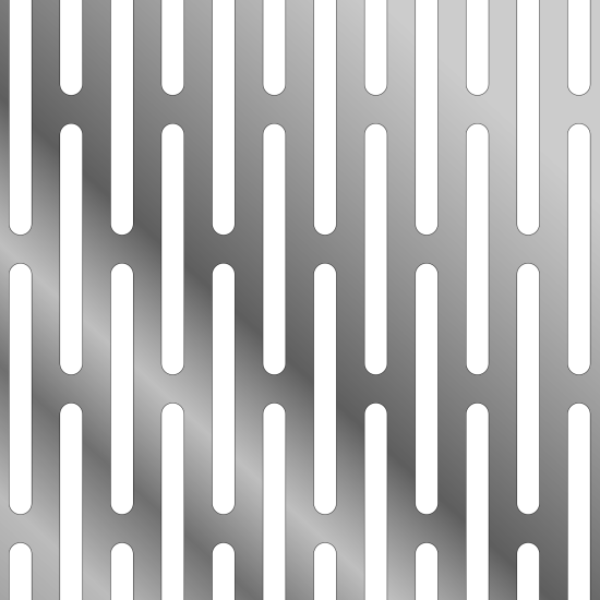 R025B10 — Ø2.5mm round hole perforated sheet