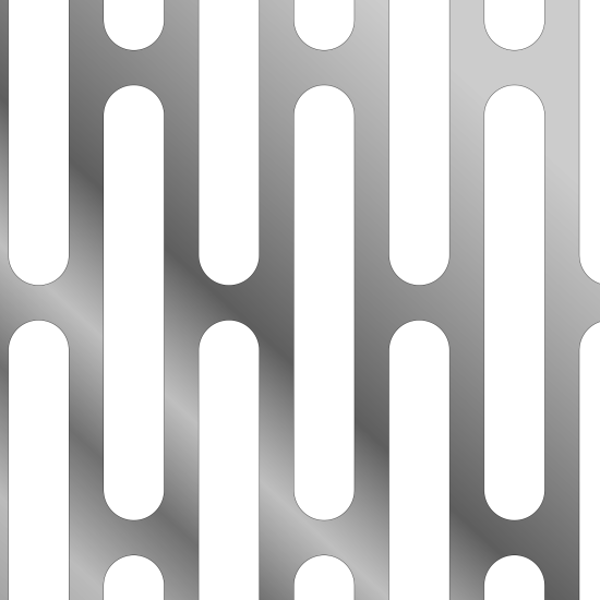R025B10 — Ø2.5mm round hole perforated sheet