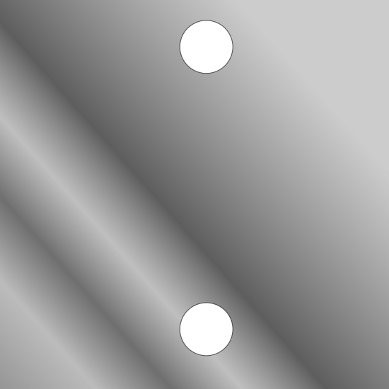 R025B10 — Ø2.5mm round hole perforated sheet
