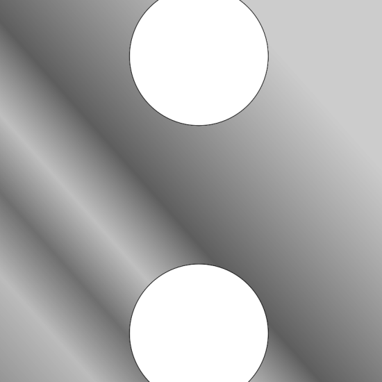 R025B10 — Ø2.5mm round hole perforated sheet