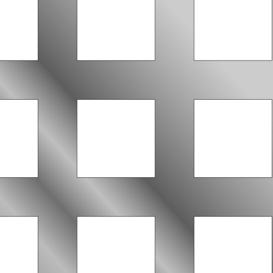 R025B10 — Ø2.5mm round hole perforated sheet